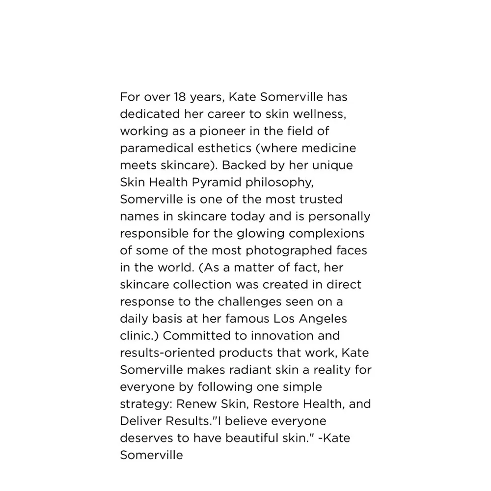 KATE SOMERVILLE +RETINOL VITA C POWER SERUM FIRMING & BRIGHTENING TREATMENT